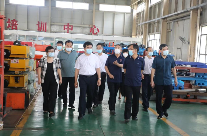 市委常委、縣委書記王俊紅到河北新大地調(diào)研 