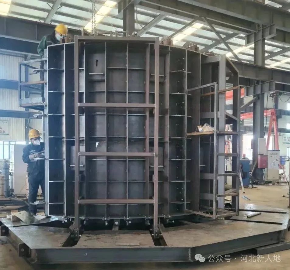 風(fēng)電立式管片模具首件驗收順利通過！